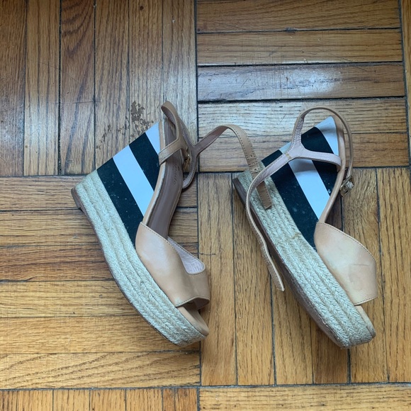 Kate Spade Deanne Stripe Wedges - Picture 2 of 6